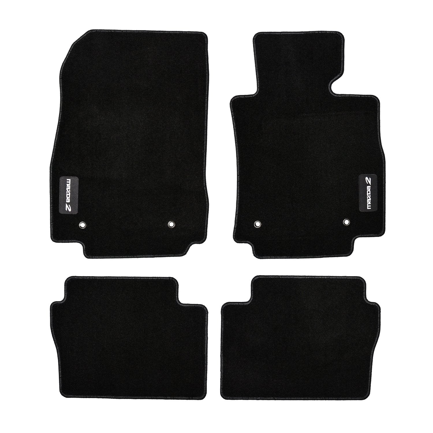 Mazda 2 rubber floor shop mats